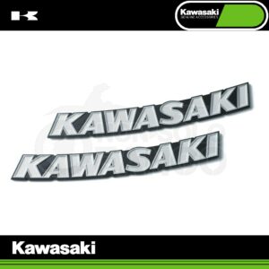 Emblemi a rilievo fianchetti laterali Kawasaki Z 900 RS