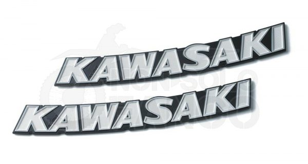 Emblemi a rilievo laterali Kawasaki Z 900 RS