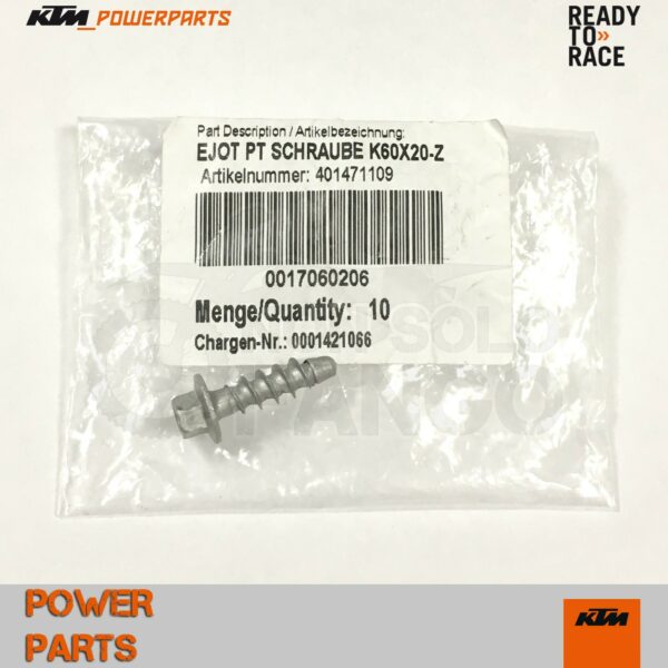 Vite 6×20 CH.6 fissaggio plastiche KTM EXC SX