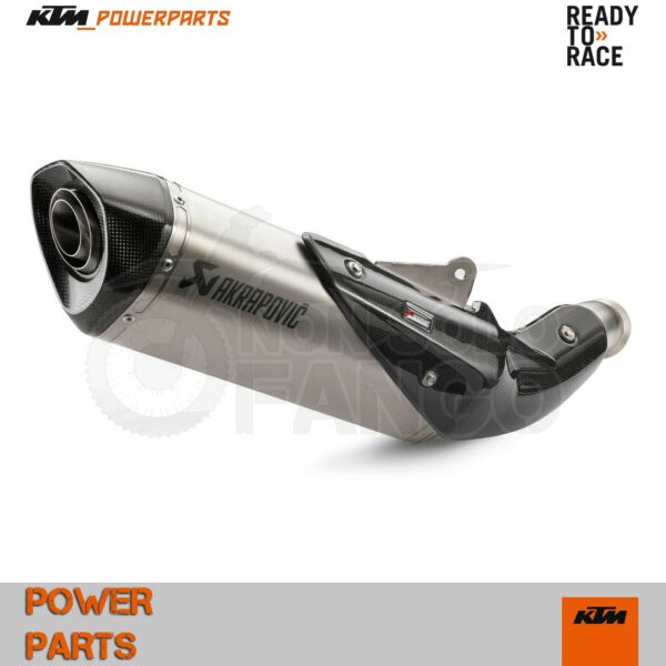 Silenziatore slip-on Akrapovic Power Parts KTM 790 Duke