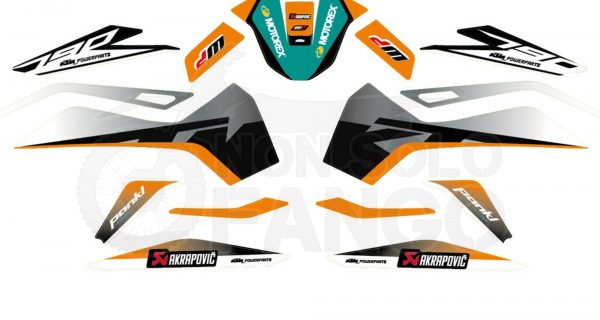 Kit grafiche Factory Power Parts KTM 790 Duke