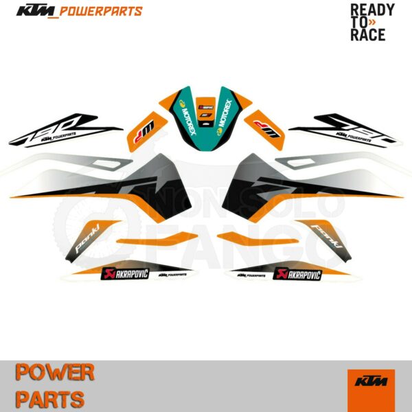 Kit grafiche Factory Power Parts KTM 790 Duke