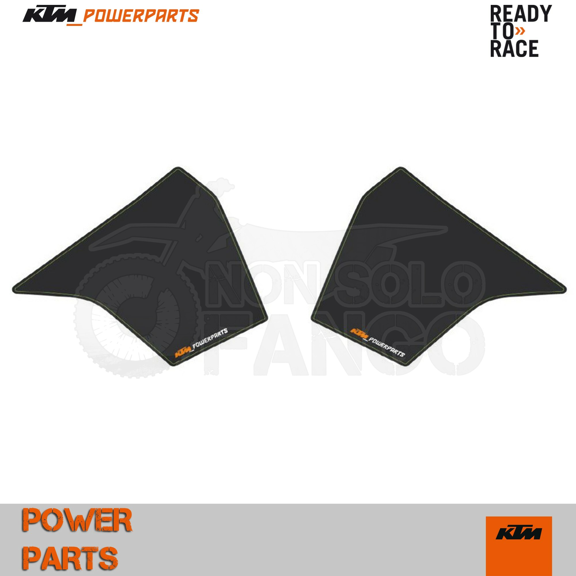 Bike Label Adesivo Protezione Serbatoio Per KTM Adventure – Trasparente, Antigraffio, Doming 3D, 322x168 Mm