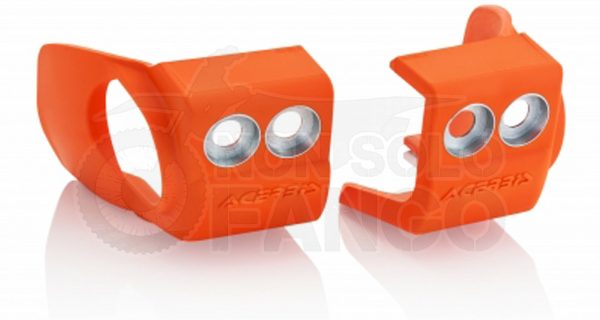 Protezione piede forcella Acerbis arancio KTM SX EXC dal 2016 al 2018