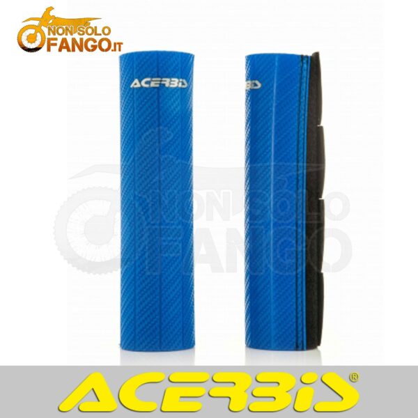 Protezione in gomma fordero forcelle Acerbis blu