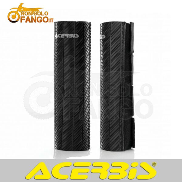 Protezione in gomma fordero forcelle Acerbis nero