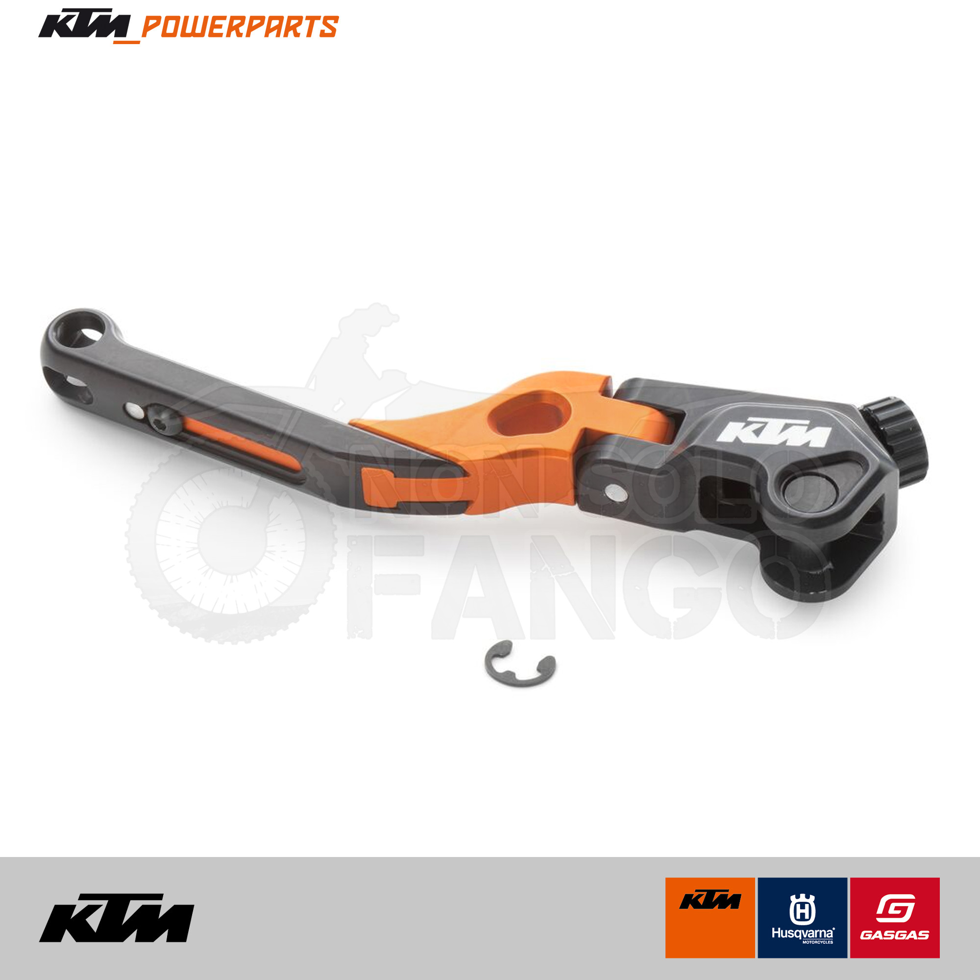 LEVA FRIZIONE REGOLABILE RIBALTABILE POWER PARTS KTM 790/890/990 DUKE