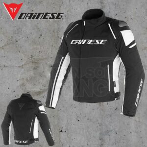 Giubbotto Dainese RACING 3 D-Dry Black/Black/White