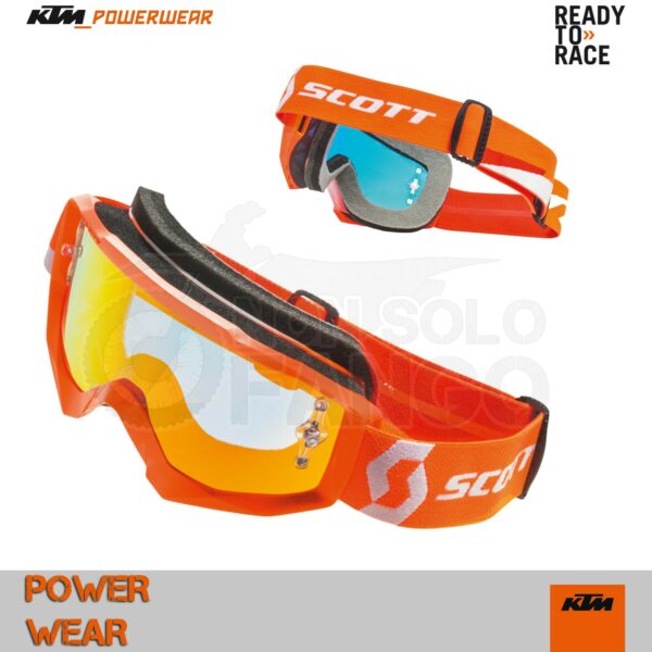 Mascherina Scott - KTM Power Wear 2019 Hustle MX Goggles