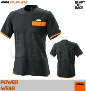 T-Shirt KTM Power Wear 2020 Pure Tee Black