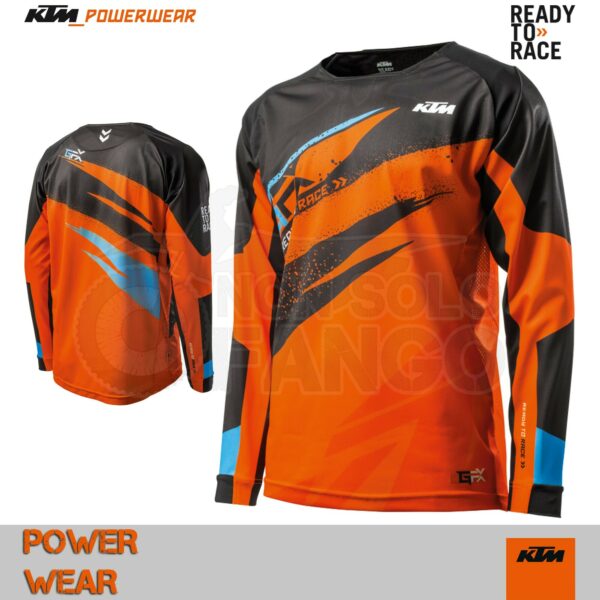 Maglia enduro KTM Power Wear 2019 Gravity FX Shirt Orange