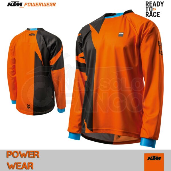 Maglia enduro KTM Power Wear 2019 Pounce Shirt Orange
