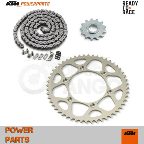 Kit catena corona pignone 17/42 Power Parts KTM Adventure