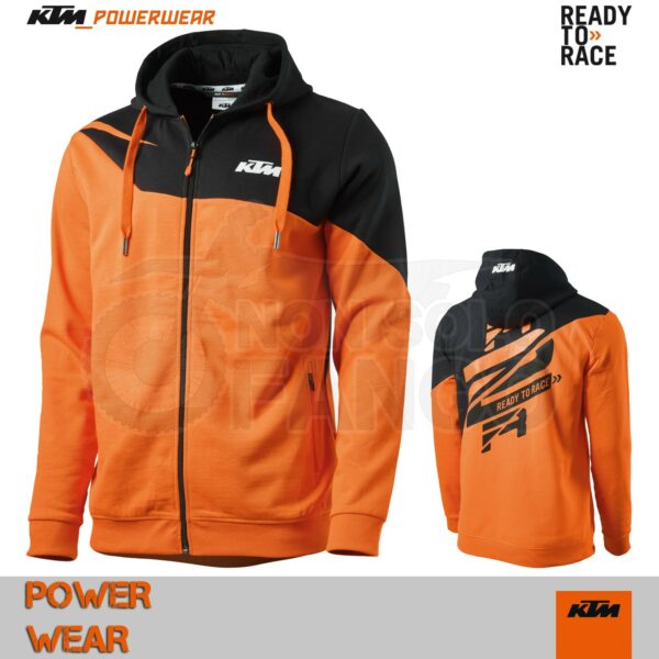 Felpa KTM Power Wear 2019 Radical Zip Hoodie