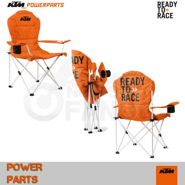 Sedia pieghevole KTM Power Wear 2019 Racetrack Chair