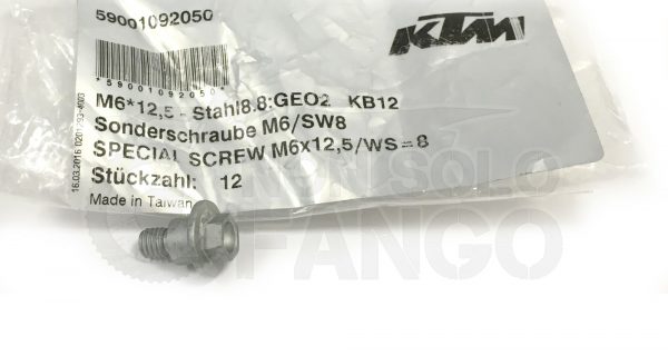 Vite M6 X 12,5 CH.8 attacco parastelo  KTM EXC SX