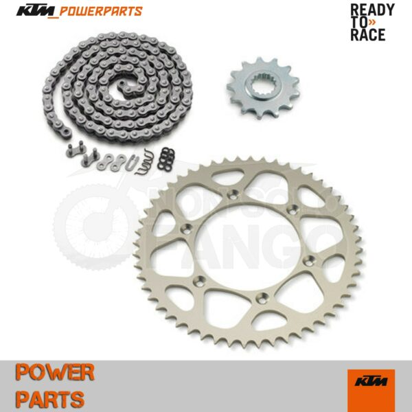 Kit catena Regina Corona 50 Pignone 13 Power Parts KTM EXC SX HUSQVARNA