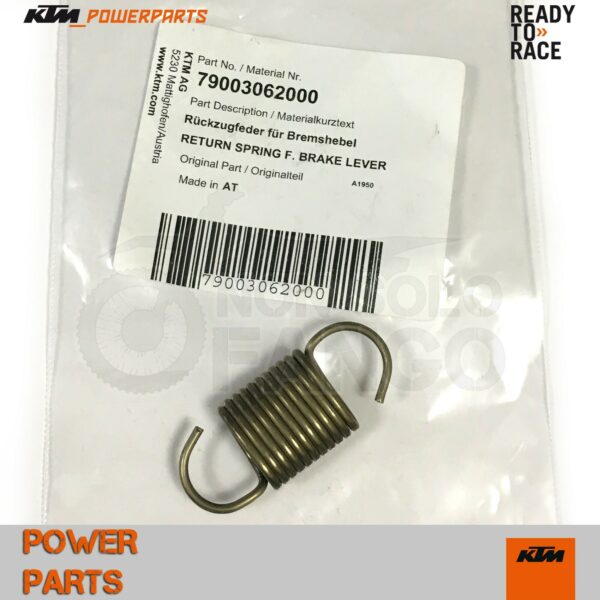 Molla pedale freno KTM EXC SX Husqvarna TC TE dal 2016 al 2019