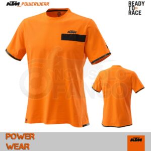 T-Shirt KTM Power Wear 2020 Pure Tee Orange