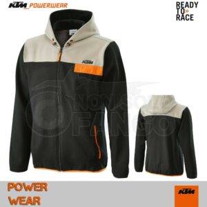 Felpa KTM Power Wear 2020 Pure Zip Hoodie