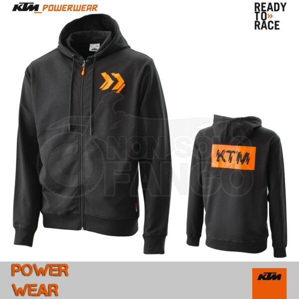 Felpa KTM Power Wear 2020 Radical Zip Hoodie