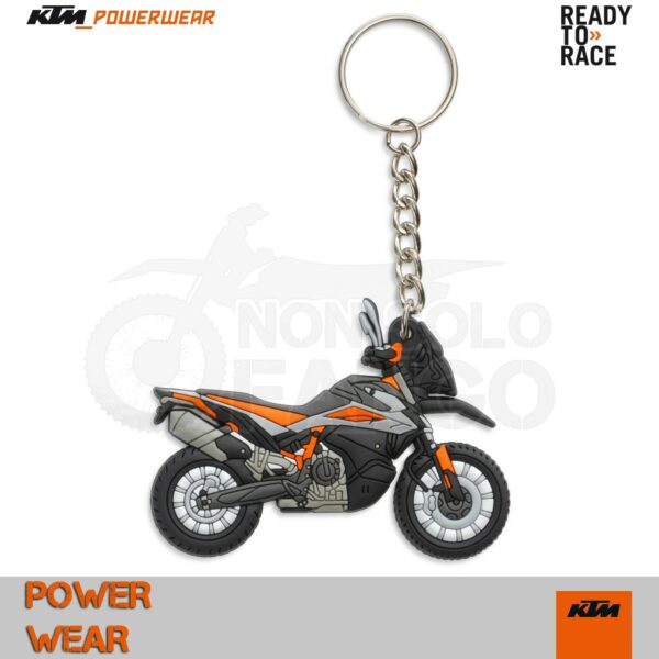 Portachiavi KTM Power Wear 2020 790 Adventure Rubber Keyholder
