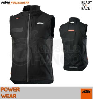 Smanicato in Softshell KTM Power Wear 2020 Enduro Vest