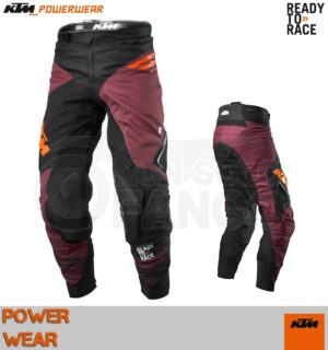 Pantaloni enduro KTM Power Wear 2020 Gravity-FX Pants Burgundy