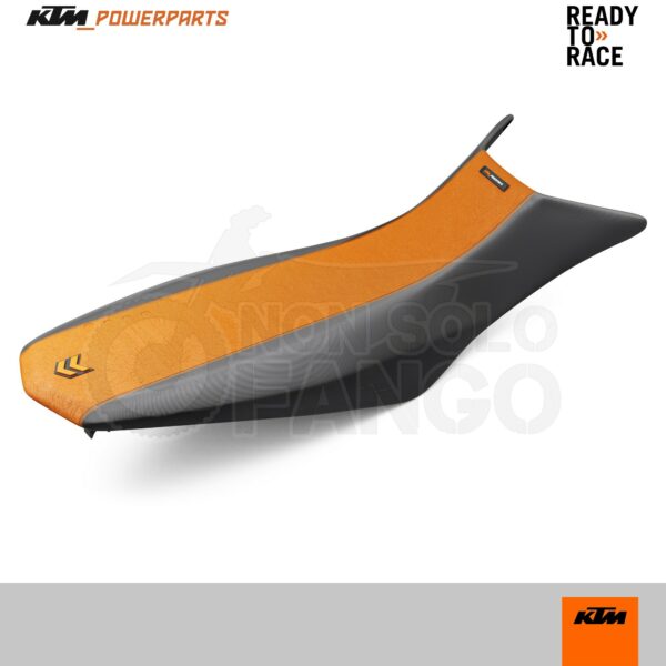 Sella rialzata + 20 mm Black/Orange Power Parts KTM 790 Adventure