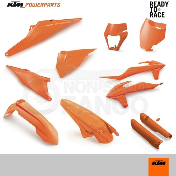 Kit plastiche arancio Power Parts KTM EXC SX dal 2019 al 2020
