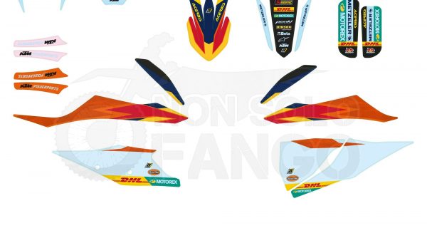 Kit grafiche Factory Power Parts KTM EXC SX dal 2019 al 2020