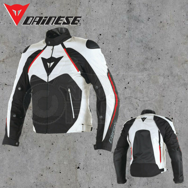 Giubbotto Dainese Hawker D-dry Black/White/Red