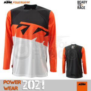 Maglia enduro KTM Power Wear 2021 Pounce Shirt Orange