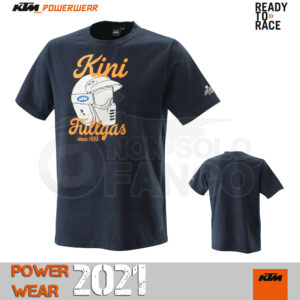 T-Shirt KTM Power Wear 2021 Retro Helmet Tee