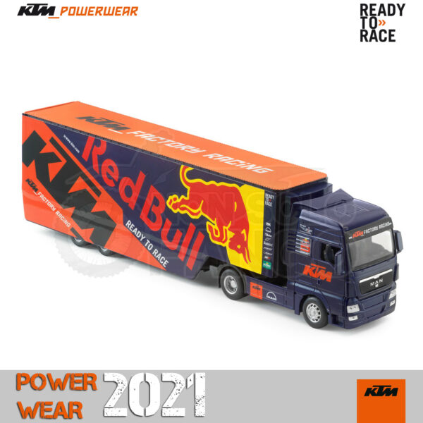Modellino scala 1:32 KTM Power Wear 2021 Team Truck MotoGP Motorhome