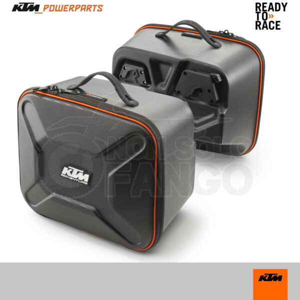 Coppia borse laterali semirigide Power Parts KTM 390 Adventure