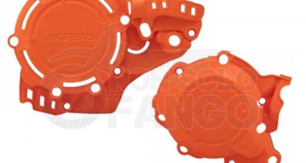 Protezione carter motore Acerbis X-Power Arancio KTM 250 300 SX EXC dal 2020 al 2022
