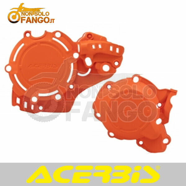 Protezione carter motore Acerbis X-Power Arancio KTM 250 300 SX EXC dal 2020 al 2022