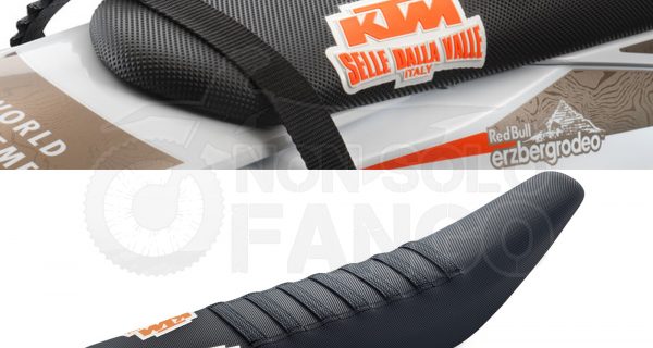 Copertina sella Factory Racing Nera KTM EXC ed SX dal 2019 al 2022