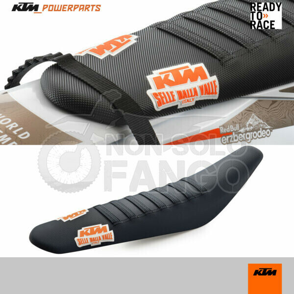 Copertina sella Factory Racing Nera KTM EXC ed SX dal 2019 al 2022
