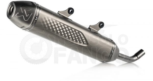 Silenziatore Akrapovic Slip-On Power Parts KTM 250/300 EXC 2020-2022