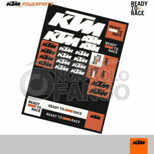 Kit adesivi KTM Power Parts Team Corporate Sticker Sheet