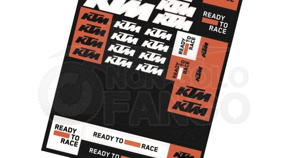 Kit adesivi KTM Power Parts Team Corporate Sticker Sheet