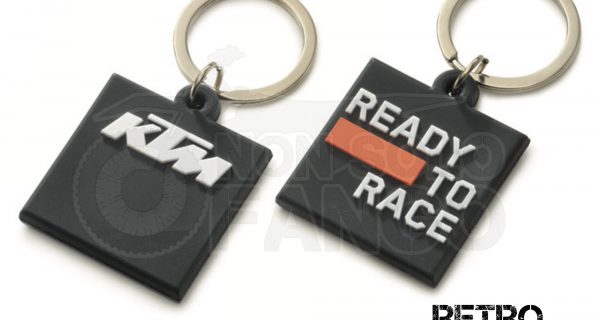 Portachiavi KTM Power Wear Logo Rubber Keyholder Black