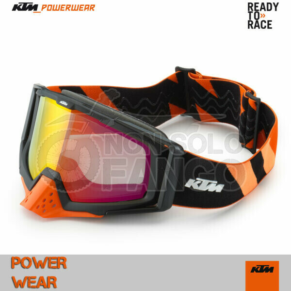 Mascherina KTM Power Wear 2022 Racing Goggles Black OS