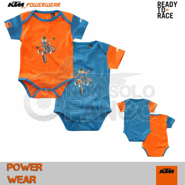 Set Body Neonato KTM Power Wear 2022 Baby Radical Body Set