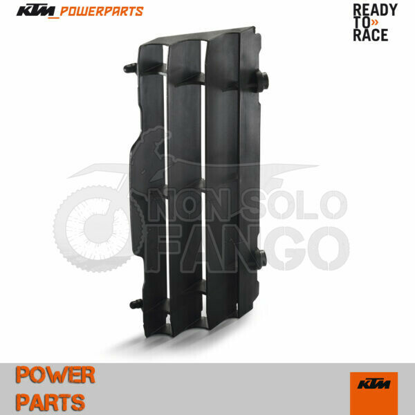 Aletta radiatore nera KTM EXC ed SX dal 2007 al 2016