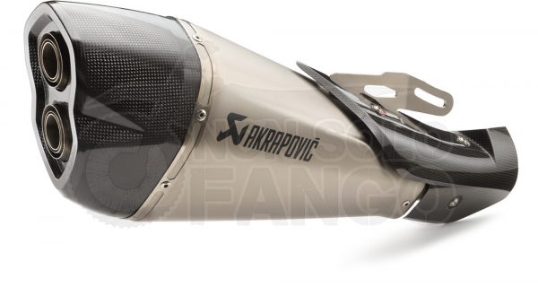 Silenziatore slip-on Akrapovic Power Parts KTM 1290 Duke R