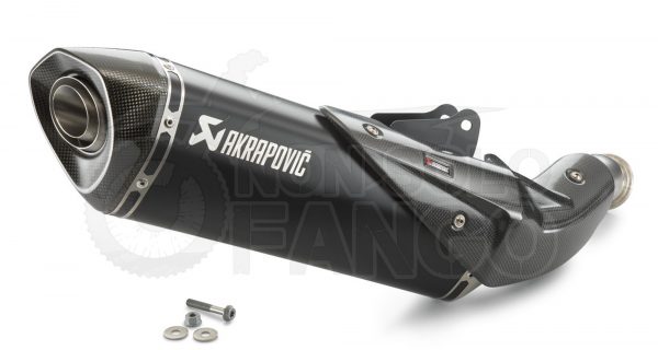 Silenziatore slip-on Akrapovic Black Lable Power Parts KTM 790 890 Duke
