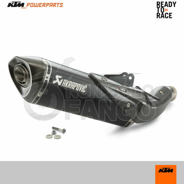 Silenziatore slip-on Akrapovic Black Lable Power Parts KTM 790 890 Duke